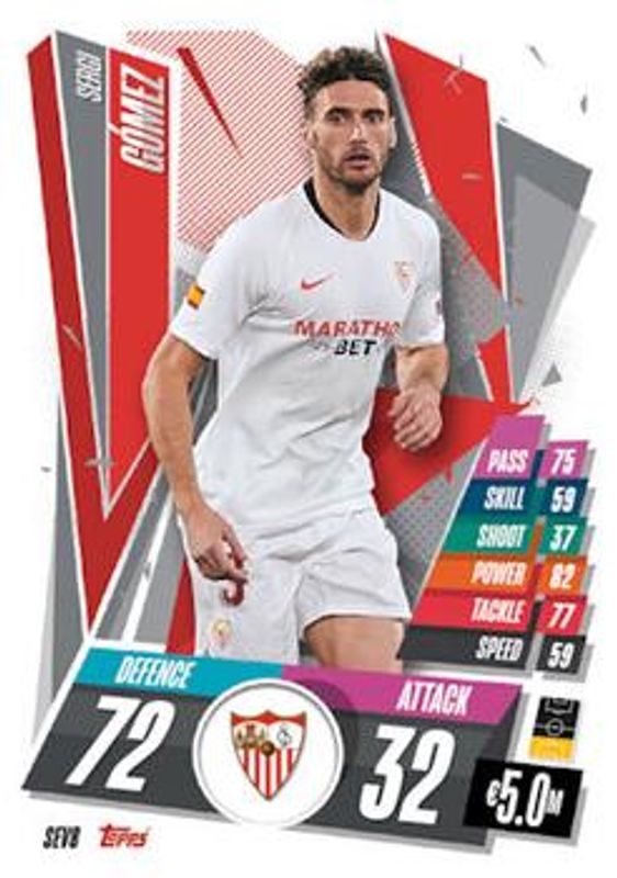 2020 Topps Match Attax UEFA Champions League #SEV8 Spain & Portugal Edition