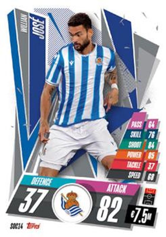 2020 Topps Match Attax UEFA Champions League #SOC14 Spain & Portugal Edition