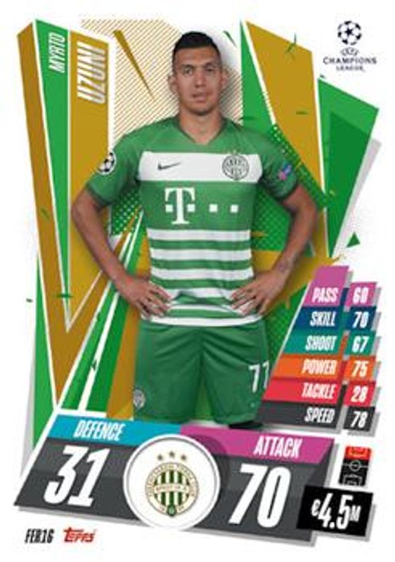 2020 Topps Match Attax UEFA Champions League #FER16 Hungarian Edition