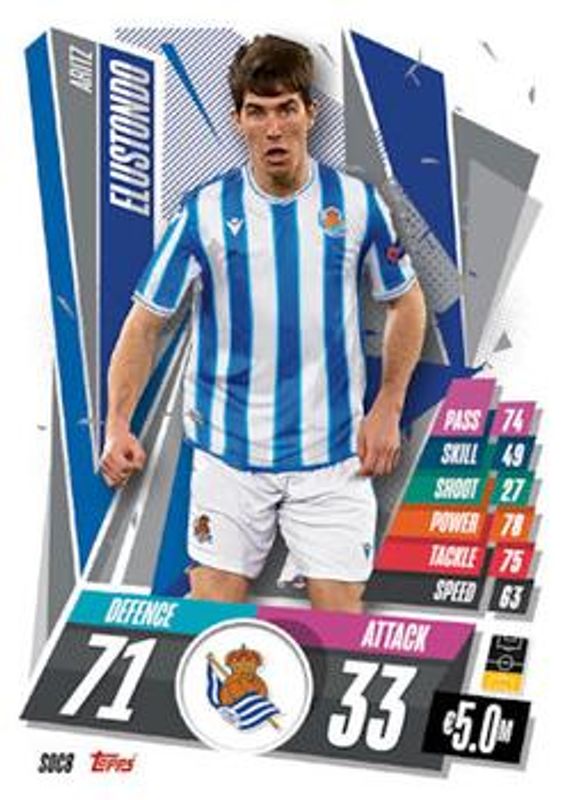 2020 Topps Match Attax UEFA Champions League #SOC8 Spain & Portugal Edition
