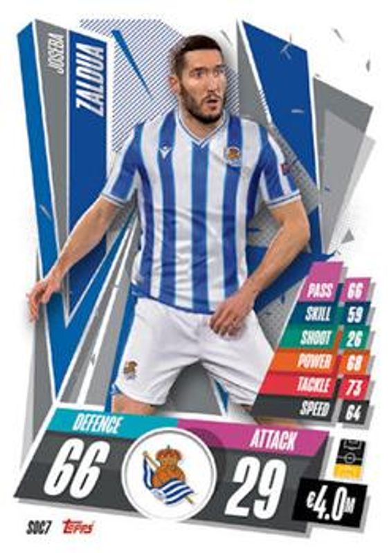 2020 Topps Match Attax UEFA Champions League #SOC7 Spain & Portugal Edition