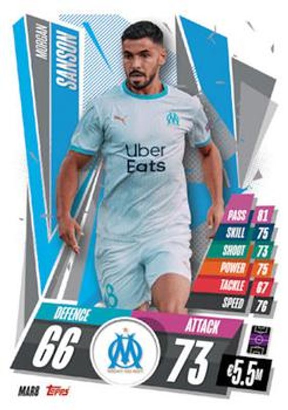 2020 Topps Match Attax UEFA Champions League #MAR8 Base
