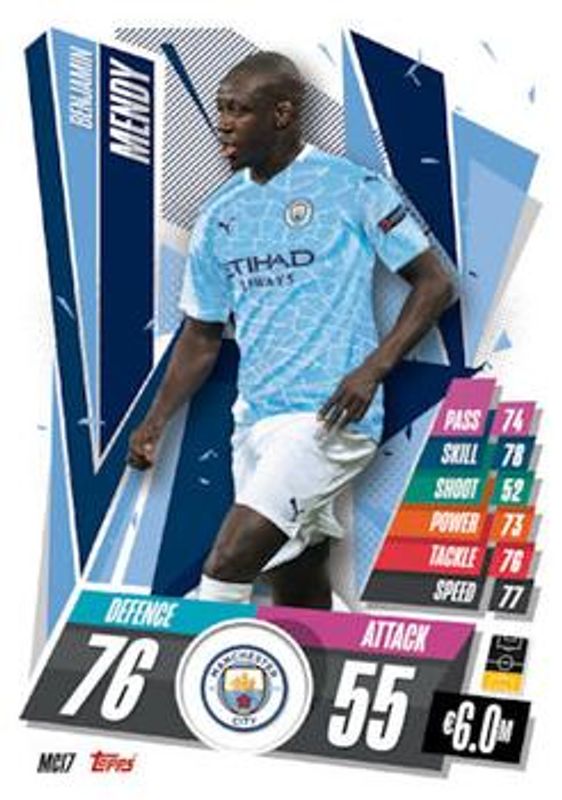 2020 Topps Match Attax UEFA Champions League #MCI7 Base