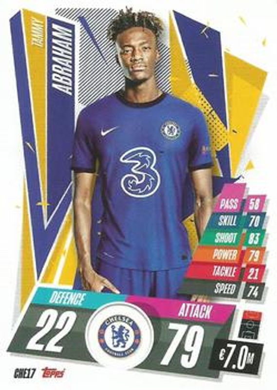 2020 Topps Match Attax UEFA Champions League #CHE17 Base