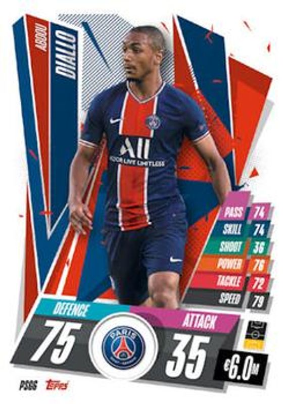 2020 Topps Match Attax UEFA Champions League #PSG6 Base