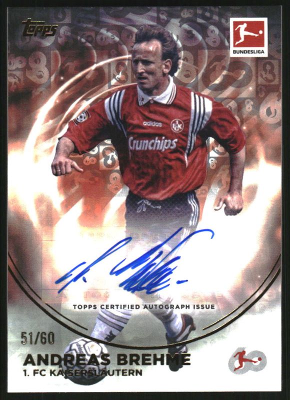 2023 Topps Bundesliga 60 Years Celebration #BA-AB Autographs - Bundesliga 60 Years /60