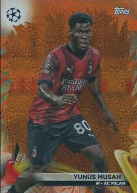 2023 Topps UEFA Club Competitions Carnaval Edition #22 Orange /25