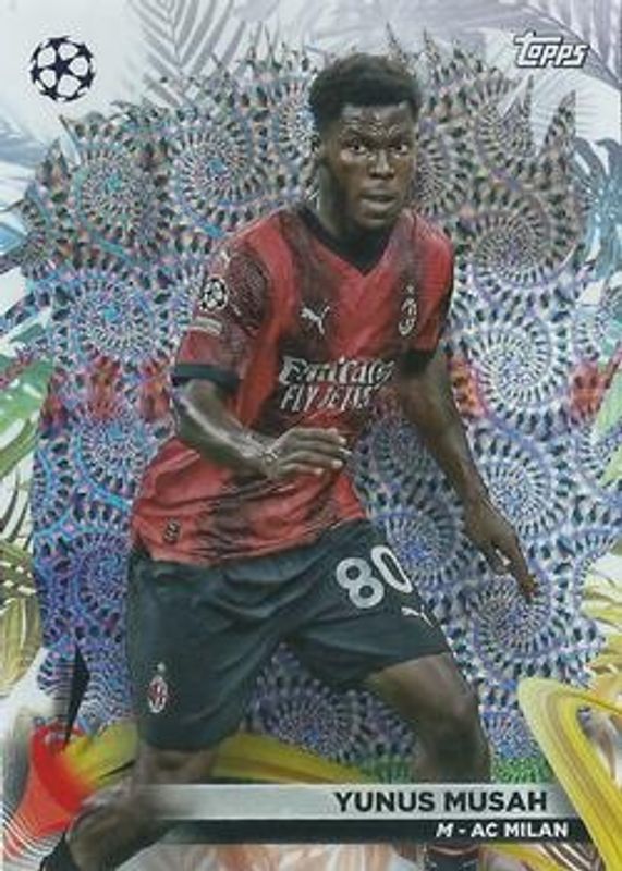 2023 Topps UEFA Club Competitions Carnaval Edition #22 Base