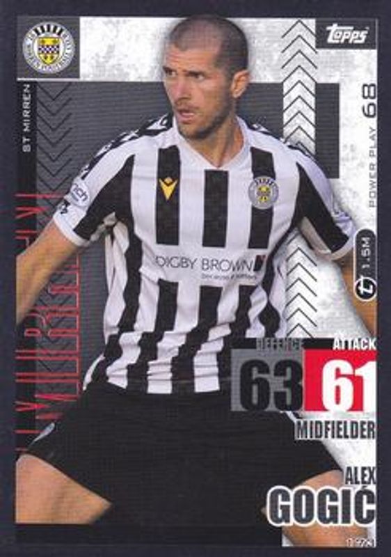 2023 Topps Match Attax SPFL #173 Midnight Black Border