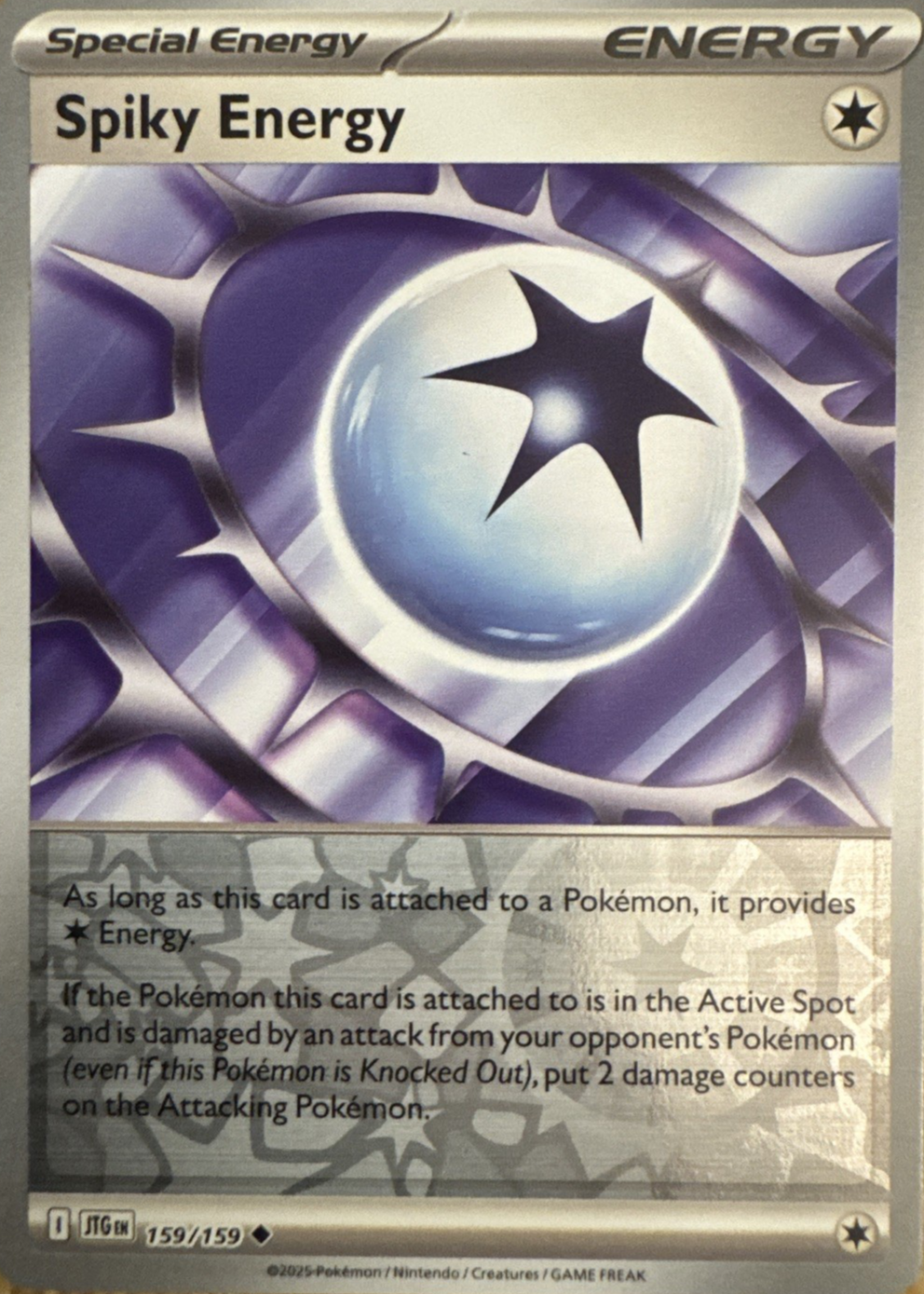 spike energy pokemon card Spiky - 190/159 - Journey Together - Secret Rare Gold - Pokmon TCG Spiky Energy 2025 Scarlet &