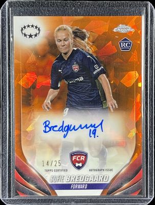 2023 Topps Chrome Sapphire Edition UEFA Women's Champions League #A-SB Autographs - Orange /25