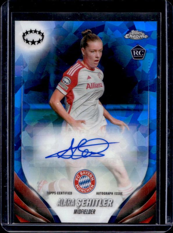 2023 Topps Chrome Sapphire Edition UEFA Women's Champions League #A-AS Autographs
