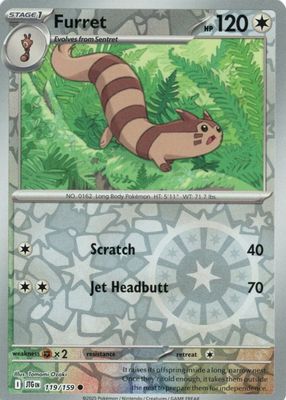 2025 Scarlet & Violet: Journey Together #119/159 Reverse Holo