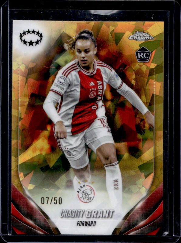 2023 Topps Chrome Sapphire Edition UEFA Women's Champions League #13 Gold /50
