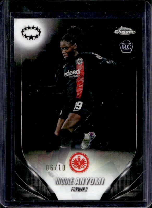 2023 Topps Chrome Sapphire Edition UEFA Women's Champions League #44 Black /10