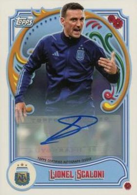 2023 Topps Argentina Fileteado #30 Autographs