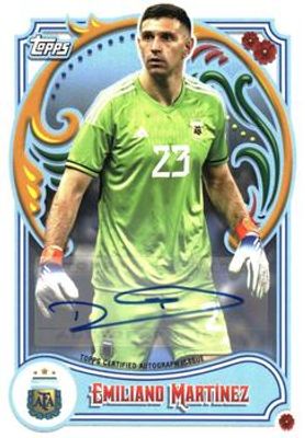2023 Topps Argentina Fileteado #1 Autographs