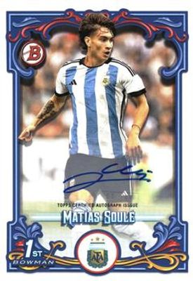 2023 Topps Argentina Fileteado #32 Autographs