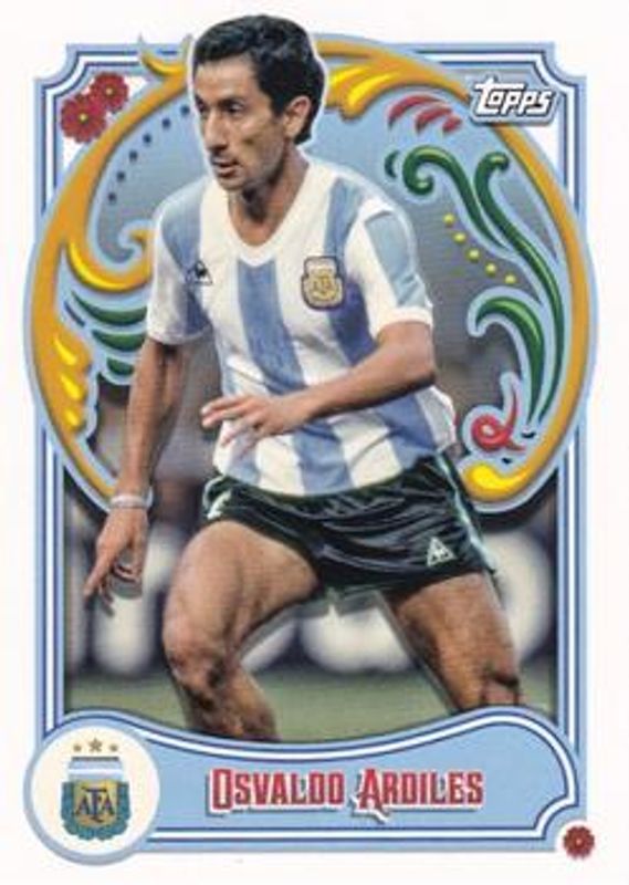 2023 Topps Argentina Fileteado #45 Base