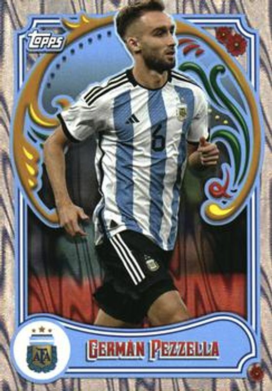 2023 Topps Argentina Fileteado #6 Tango