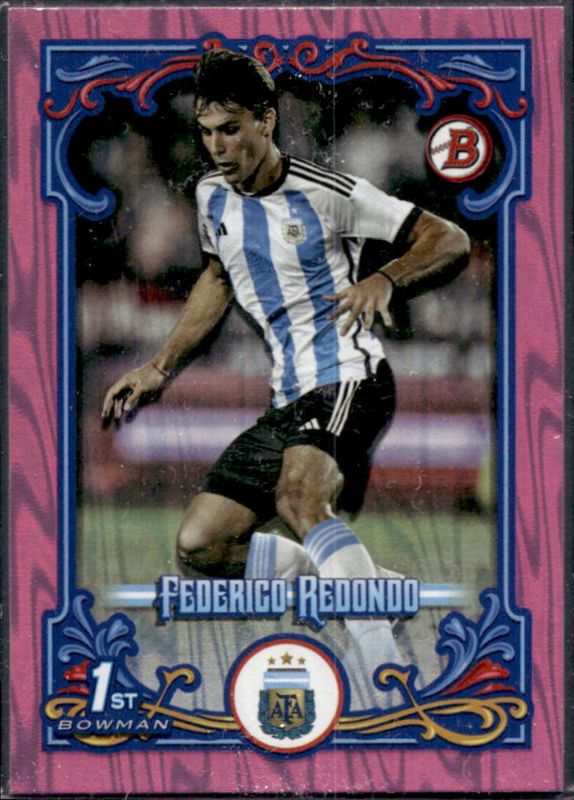 2023 Topps Argentina Fileteado #40 Pink Tango /50