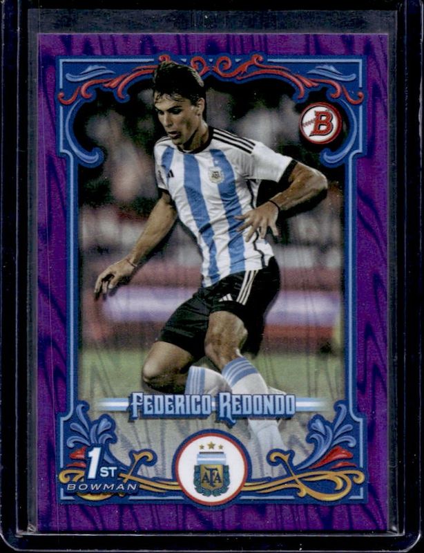 2023 Topps Argentina Fileteado #40 Purple Tango /15