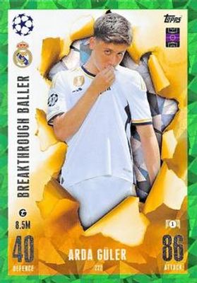 2023 Topps Match Attax UEFA Club Competitions Extra #222 Emerald