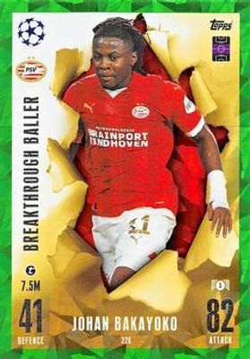 2023 Topps Match Attax UEFA Club Competitions Extra #226 Emerald