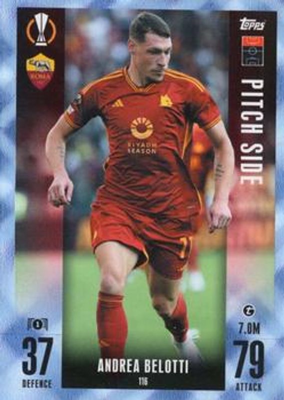 2023 Topps Match Attax UEFA Club Competitions Extra #116 Blue Crystal