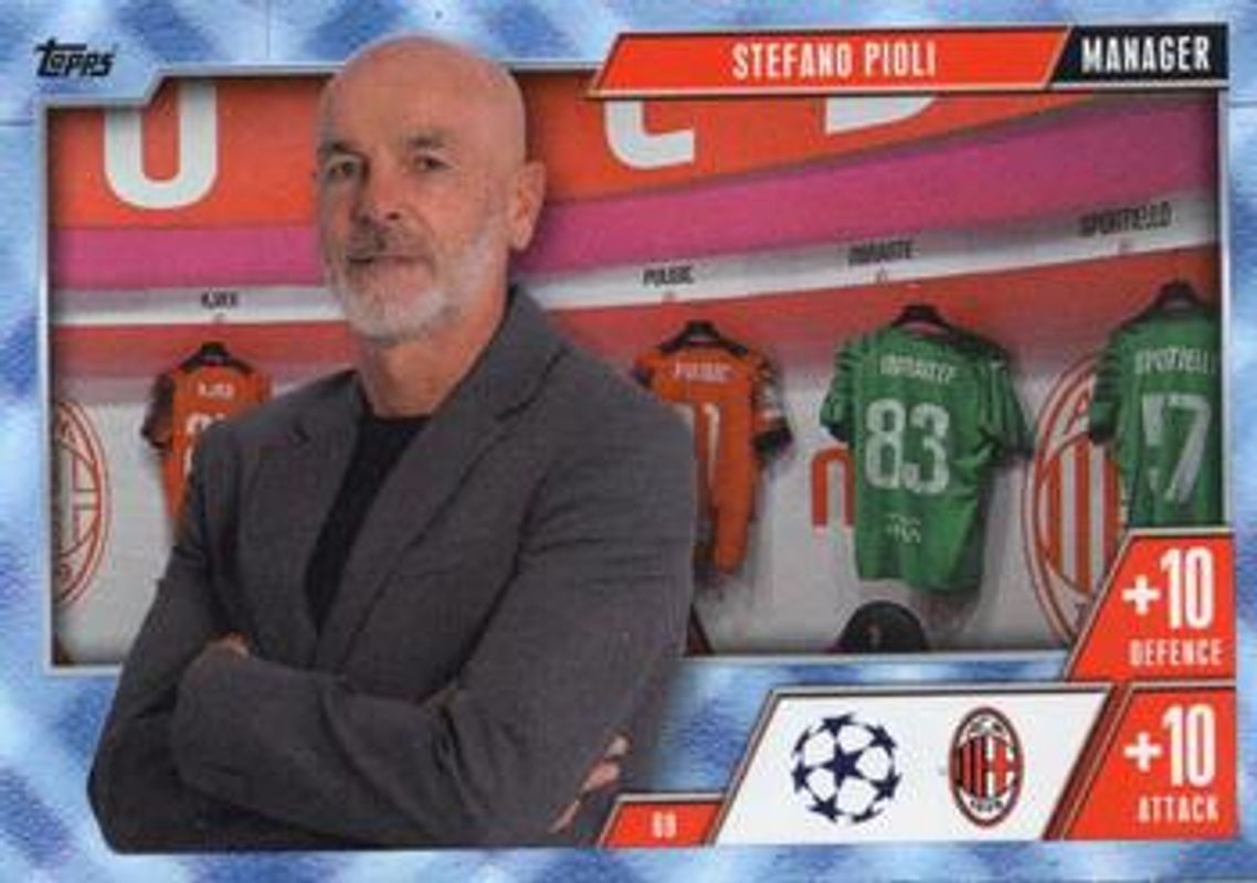2023 Topps Match Attax UEFA Club Competitions Extra #69 Blue Crystal