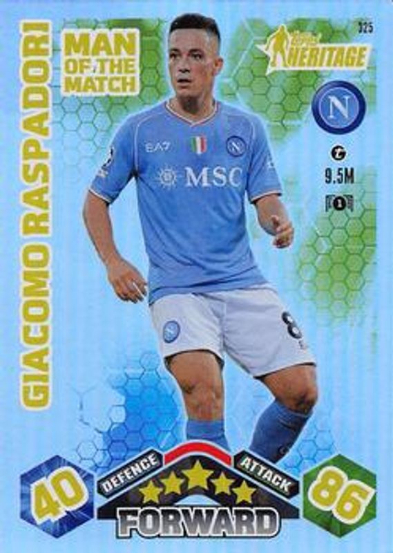 2023 Topps Match Attax UEFA Club Competitions Extra #325 Base