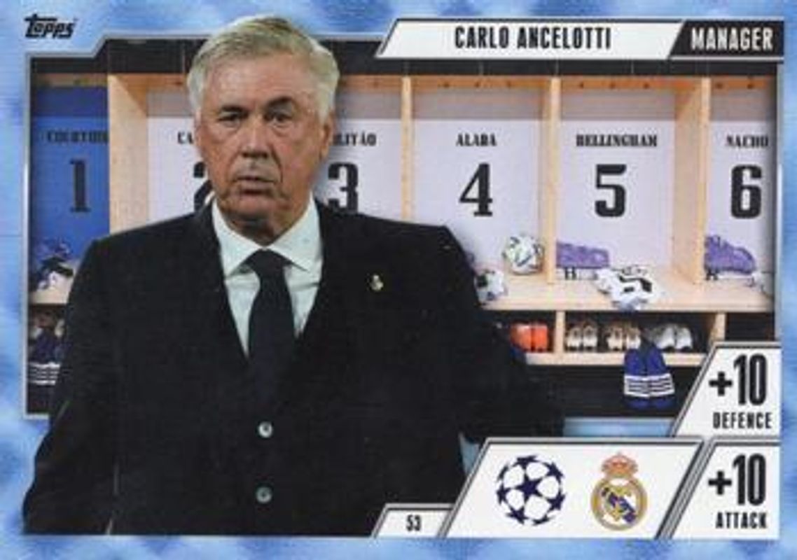 2023 Topps Match Attax UEFA Club Competitions Extra #53 Blue Crystal