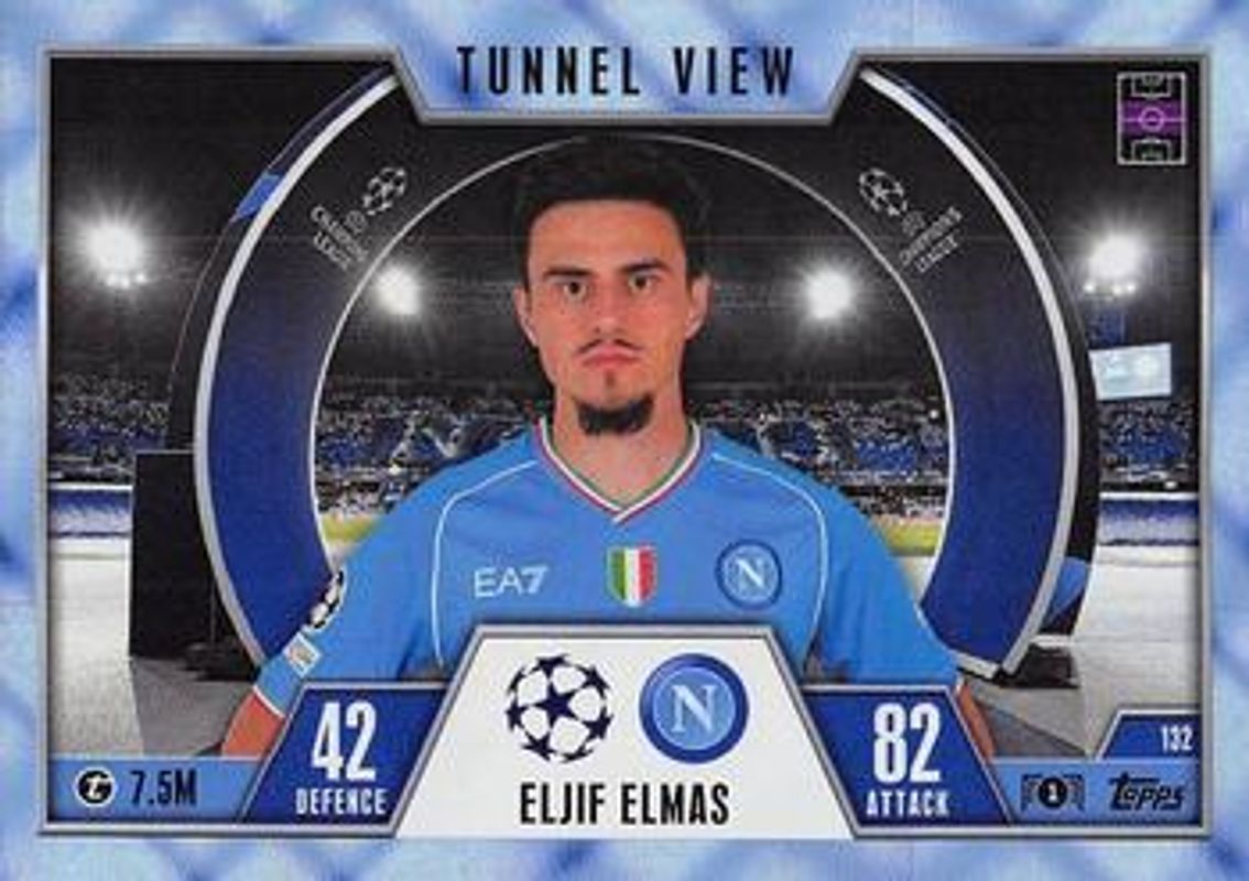 2023 Topps Match Attax UEFA Club Competitions Extra #132 Blue Crystal