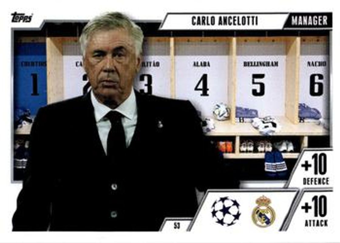 2023 Topps Match Attax UEFA Club Competitions Extra #53 Base