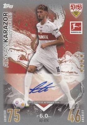 2023 Topps Match Attax Bundesliga #AU-ATK Autographs