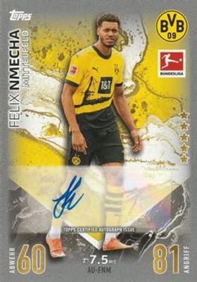 2023 Topps Match Attax Bundesliga #AU-FNM Autographs