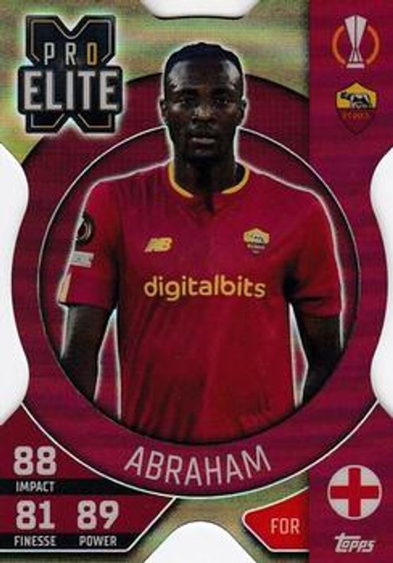 2022 Topps Match Attax UEFA Champions League & UEFA Europa League Extra #XS-18 Chrome X Pro Elite - Gold /50