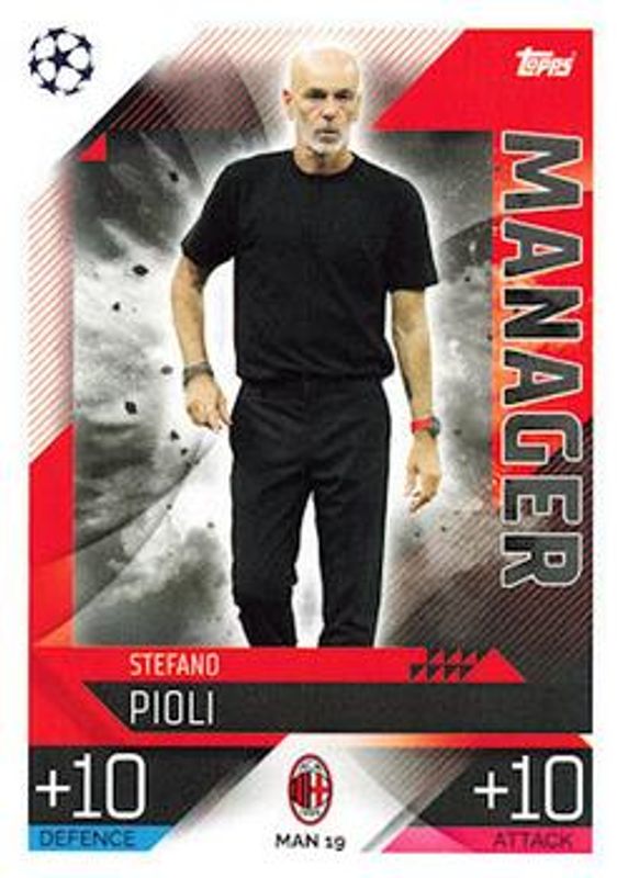 2022 Topps Match Attax UEFA Champions League & UEFA Europa League Extra #MAN-19 Manager