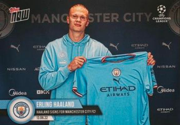 2022 Topps Now UEFA Champions League #PS01 Preseason Player Signings