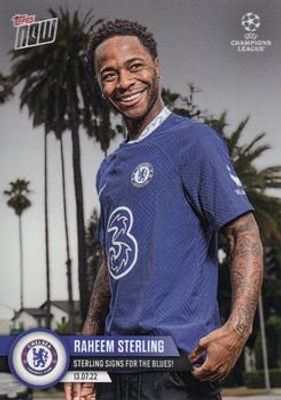 2022 Topps Now UEFA Champions League #PS09 Preseason Player Signings