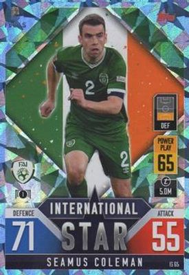 2022 Topps Match Attax 101 Road to UEFA Nations League Finals #IS65 International Star - Blue Crystal