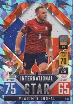 2022 Topps Match Attax 101 Road to UEFA Nations League Finals #IS39 International Star - Blue Crystal