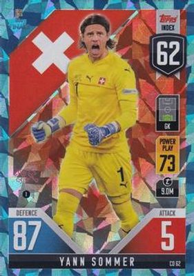 2022 Topps Match Attax 101 Road to UEFA Nations League Finals #CD62 Blue Crystal