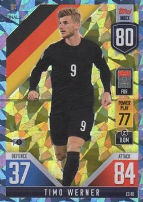 2022 Topps Match Attax 101 Road to UEFA Nations League Finals #CD80 Blue Crystal