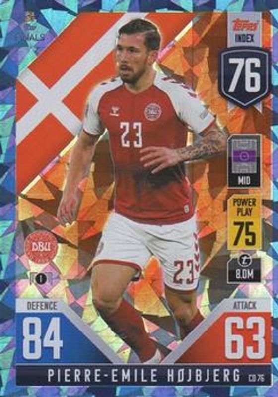 2022 Topps Match Attax 101 Road to UEFA Nations League Finals #CD76 Blue Crystal
