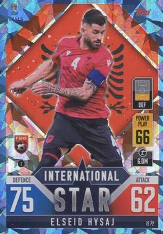 2022 Topps Match Attax 101 Road to UEFA Nations League Finals #IS72 International Star - Blue Crystal