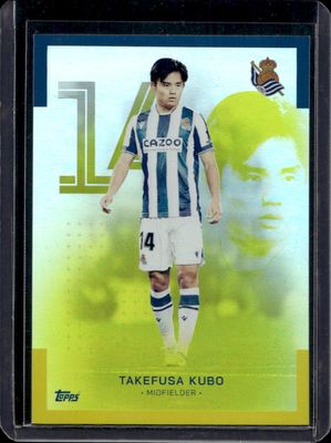 2022 Topps Real Sociedad Team Set #11 Yellow /75