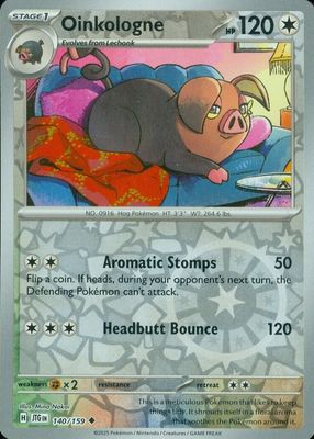 2025 Scarlet & Violet: Journey Together #140/159 Reverse Holo