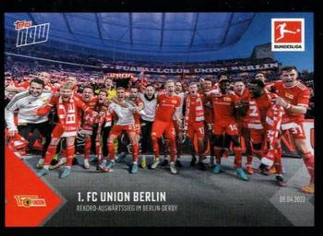 2022 Topps Bundesliga Offizielle Sticker #5 Base