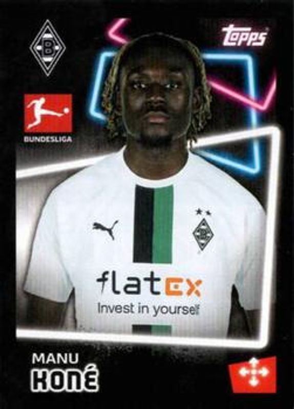 2022 Topps Bundesliga Offizielle Sticker #283 Base